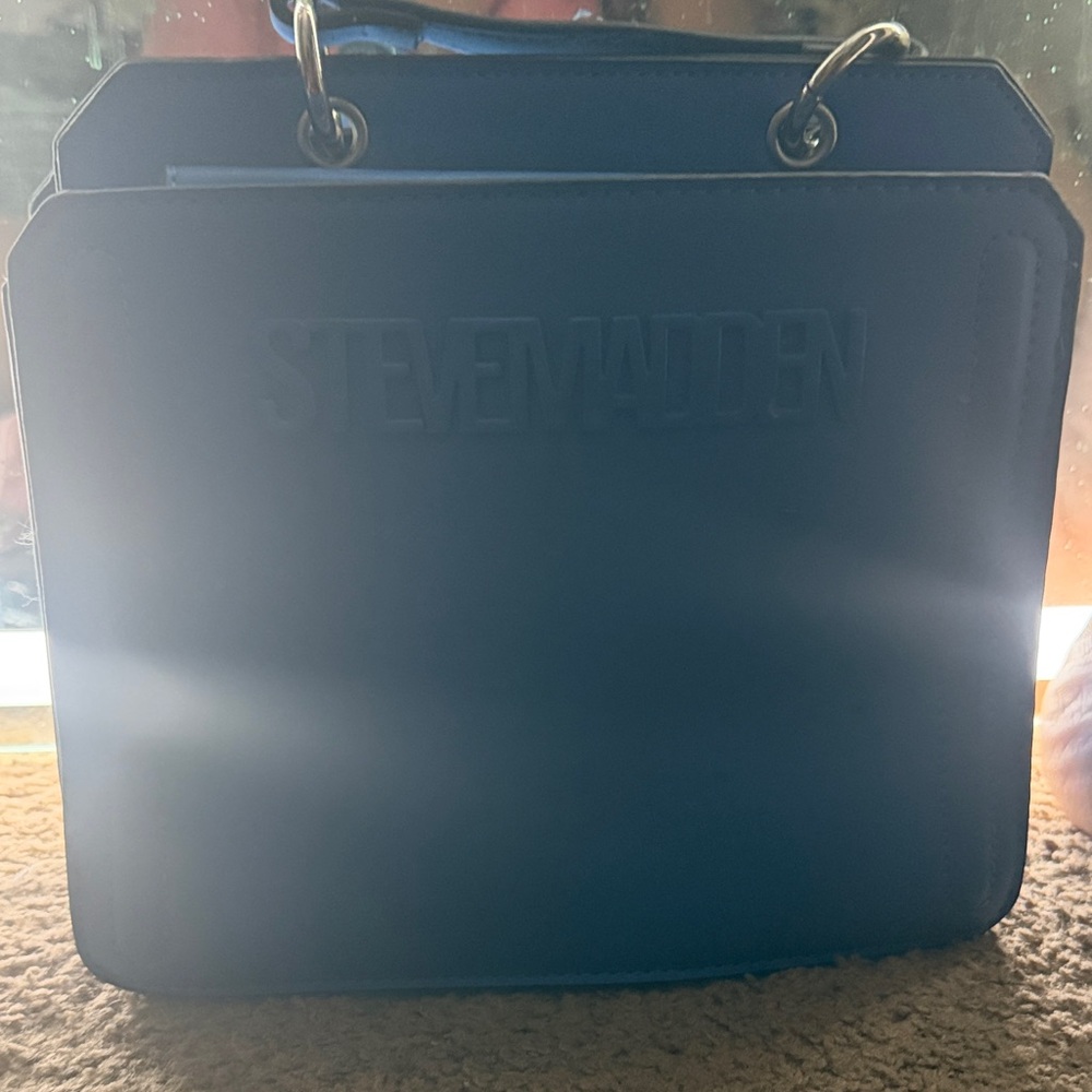 Steve Madden Dark Blue Men's Briefcase